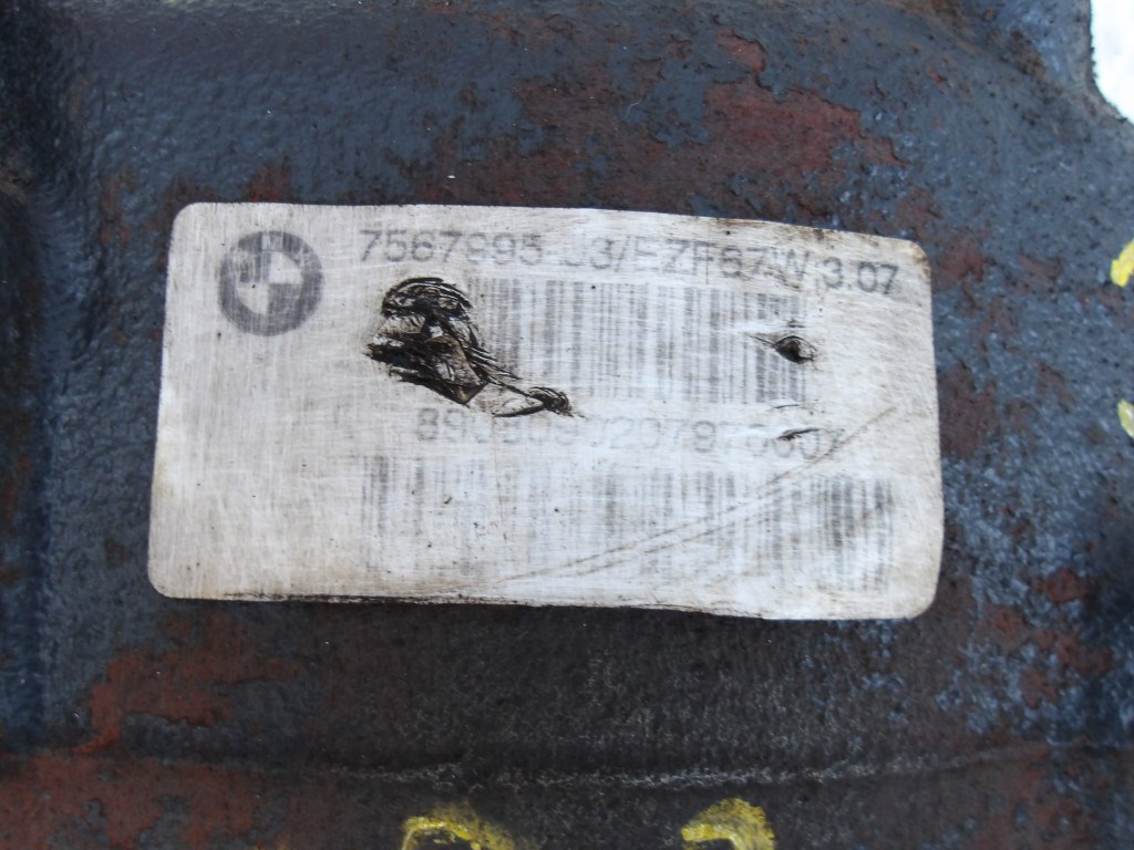 [GYÁRI BONTOTT] BMW DIFERENCIÁLMŰ | X3 E83 LCI | N47 2.0D 3.07 | KÉZI 6 SEBESSÉGES | 3310 7567996 4. kép